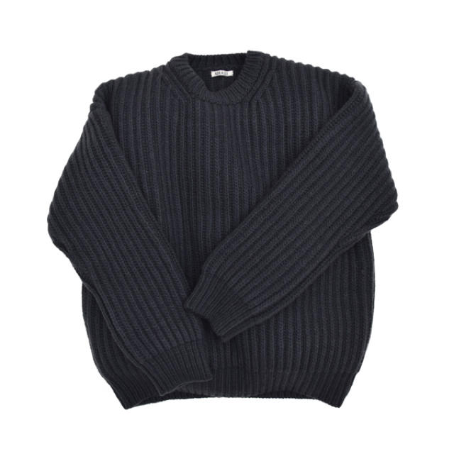 AURALEE SUPER MILLED RIB KNIT