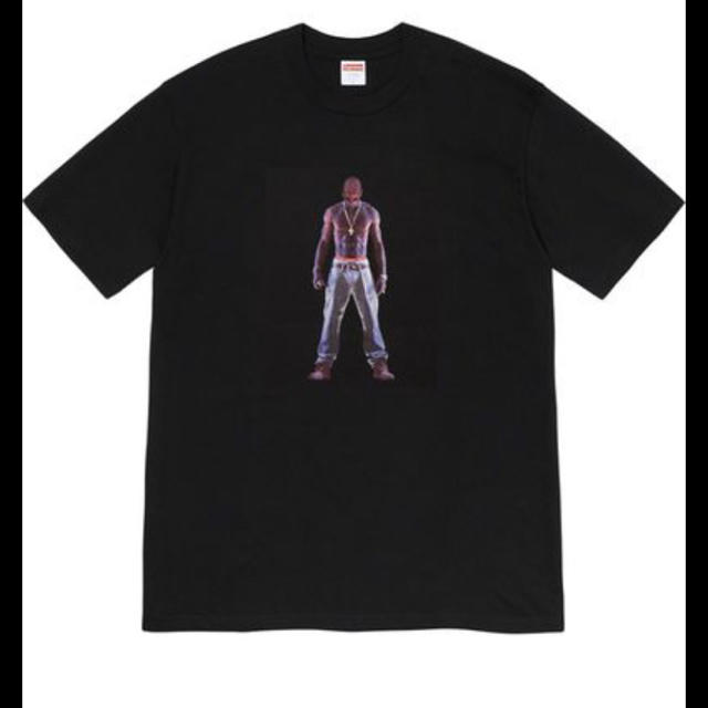 Supreme(シュプリーム)のSupreme Tupac 2Pac Hologram Tee ブラック メンズのトップス(Tシャツ/カットソー(半袖/袖なし))の商品写真