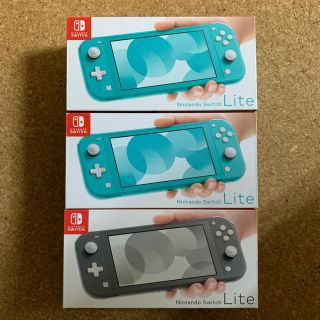 ニンテンドースイッチ(Nintendo Switch)の【新品】Nintendo Switch Lite スイッチライト本体 3台(家庭用ゲーム機本体)