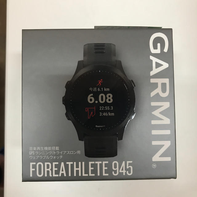 驚きの価格が実現! GARMIN - ブラック 945 FOREATHLETE ガーミン