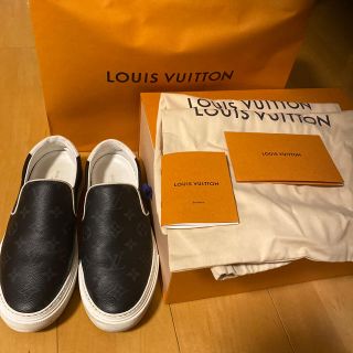 ルイヴィトン(LOUIS VUITTON)の国内正規品　ルイヴィトン　スリッポン　7.5(スニーカー)