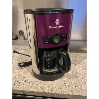 Russell Hobbs ラッセルホブス　コーヒーメーカー　パープル　(コーヒーメーカー)