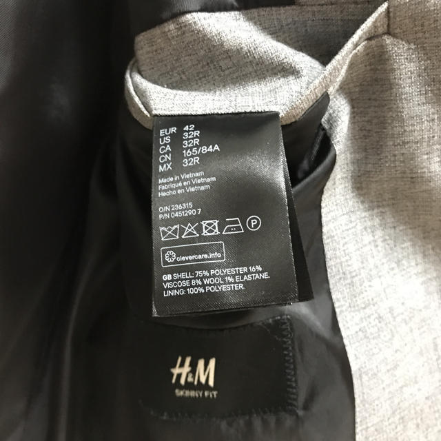 H&M(エイチアンドエム)のジャケット メンズのジャケット/アウター(テーラードジャケット)の商品写真