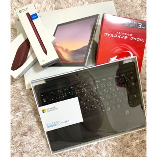 マイクロソフト(Microsoft)のSurface Pro 7 (128GB, i5, 8GB)＋周辺機器  セット(ノートPC)