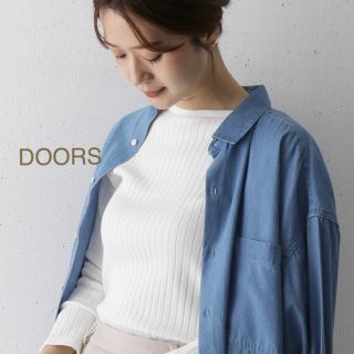 アーバンリサーチドアーズ(URBAN RESEARCH DOORS)の新品🍀今季 DOORS 針抜き長袖カットソー(カットソー(長袖/七分))