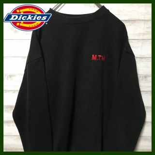 ディッキーズ(Dickies)のshimon 様専用ディッキーズ★MTM 맨투맨　刺繍ロゴ　スウェット　ブラック(スウェット)