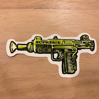 シュプリーム(Supreme)のSupreme ステッカー / uzi yellow (ステッカー)