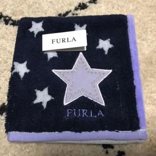 フルラ(Furla)の新品未使用【FURLA フルラ】タオルハンカチ  星(ハンカチ)