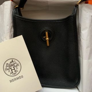 エルメス(Hermes)の【ちかさる様専用】エルメス  ヴェスパ　TPM ブラック　お値下げ中(ショルダーバッグ)