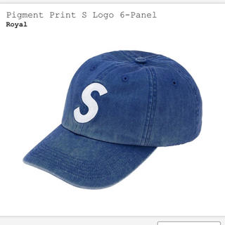 シュプリーム(Supreme)のsupreme Pigment Print S Logo 6-Panel(キャップ)