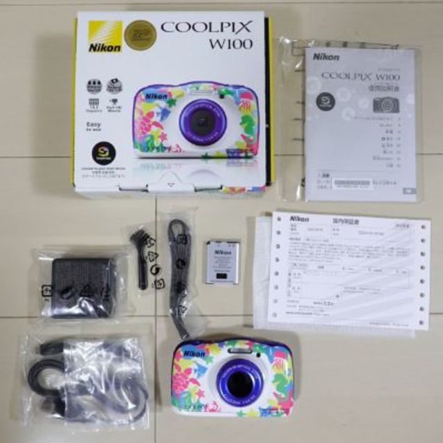 Web Nikon デジタルカメラ COOLPIX W100 防水 マリン | www