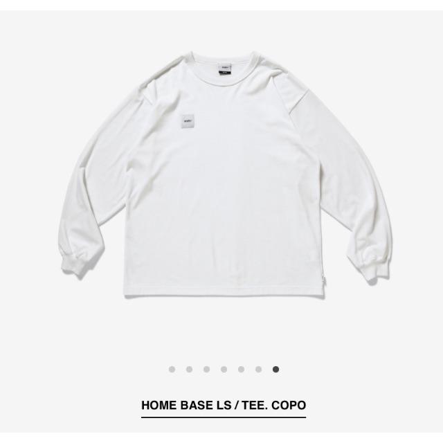 Wtaps 20ss Home base ls ロンt 白　Mサイズ