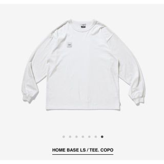 ダブルタップス(W)taps)のWtaps 20ss Home base ls ロンt 白　Mサイズ (Tシャツ/カットソー(七分/長袖))