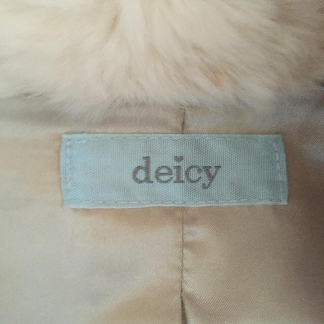 deicy(デイシー)のラビットファーコート レディースのジャケット/アウター(毛皮/ファーコート)の商品写真