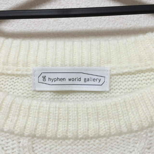 E hyphen world gallery(イーハイフンワールドギャラリー)のケーブルニット レディースのトップス(ニット/セーター)の商品写真