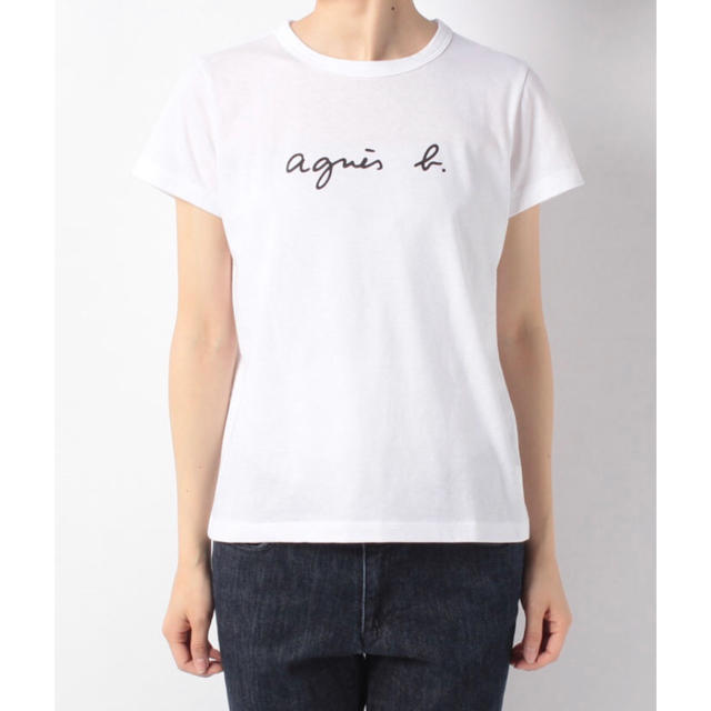 【未使用】アニエスベーロゴ半袖Tシャツ(T3サイズ)アニエス・ベーagnes bトップス