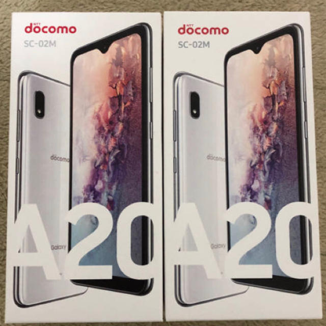 【SIMロック解除済】Galaxy A20 2台セット