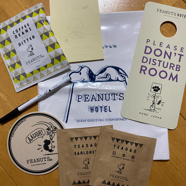 PEANUTS - peanuts hotel アメニティセットの通販 by m's shop｜ピーナッツならラクマ