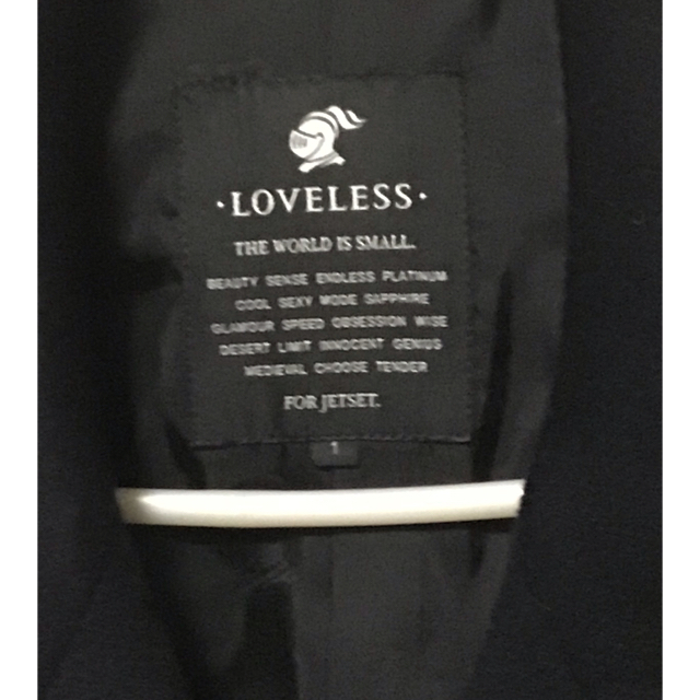 LOVELESS(ラブレス)のLOVELESS  ロイヤルミリタリーPコート メンズのジャケット/アウター(ピーコート)の商品写真