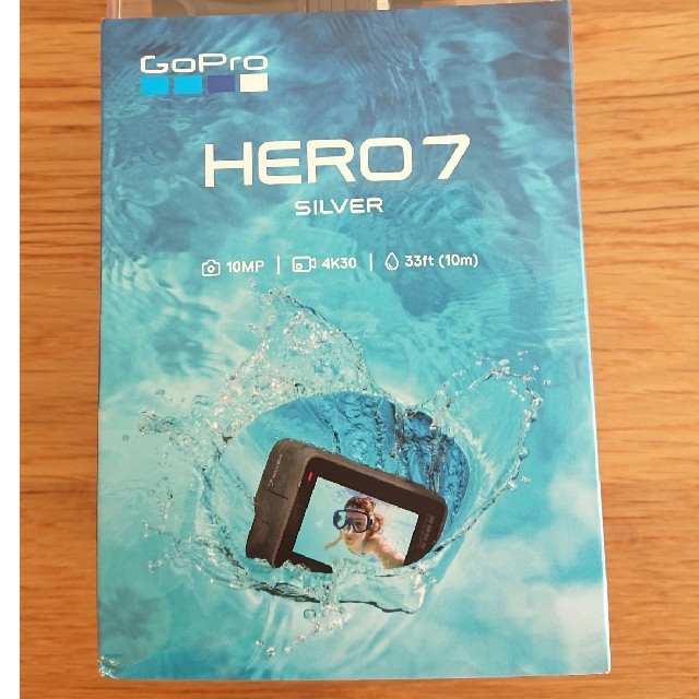 GoPro(ゴープロ)のGoPro HERO7 Silver

 スマホ/家電/カメラのカメラ(ビデオカメラ)の商品写真