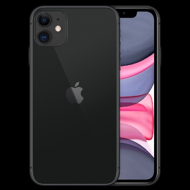 iPhone 11 128GB Black SIMフリー★新品未開封品★スマホ/家電/カメラ