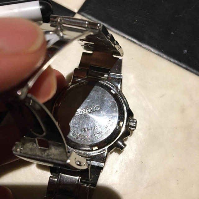 オンラインストア純正 SEIKO キネティック 5M62-0BDO 値段交渉可能