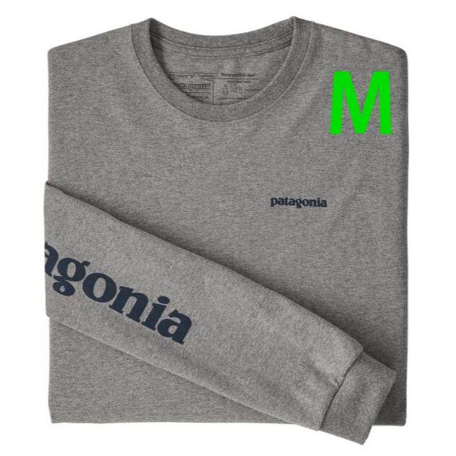 Patagonia ロングスリーブ　Tシャツ　ロンT　（グレー　M）