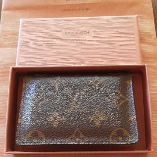 ルイヴィトン(LOUIS VUITTON)のルイヴィトン定期入(名刺入れ/定期入れ)