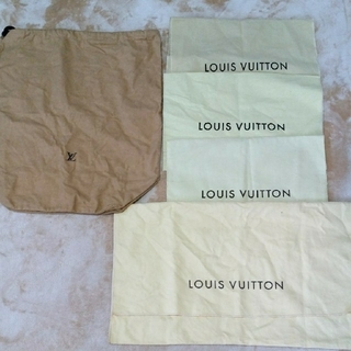 ルイヴィトン(LOUIS VUITTON)のLouis Vuitton保存袋5枚　(ショップ袋)