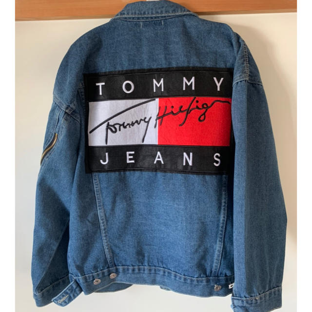 Tommy デニムジャケット　値下げ中！ メンズのジャケット/アウター(Gジャン/デニムジャケット)の商品写真