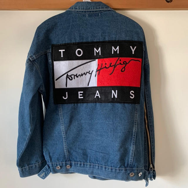 Tommy デニムジャケット　値下げ中！ メンズのジャケット/アウター(Gジャン/デニムジャケット)の商品写真