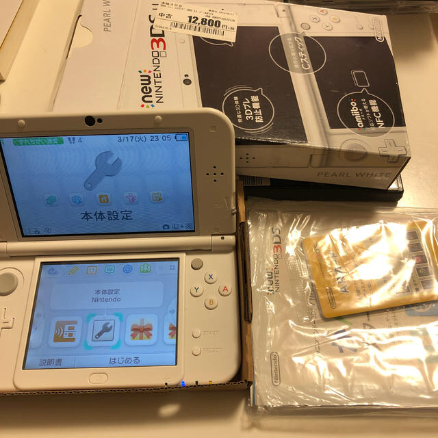 ニンテンドー3DS(ニンテンドー3DS)のnew 3DS LL & ファイアーエムブレムif3本 エンタメ/ホビーのゲームソフト/ゲーム機本体(携帯用ゲーム機本体)の商品写真