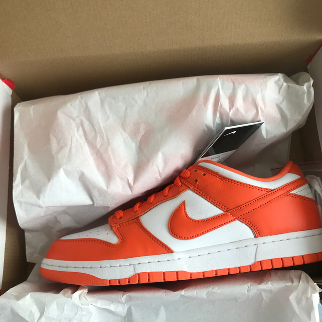 nike dunk low orange blaze