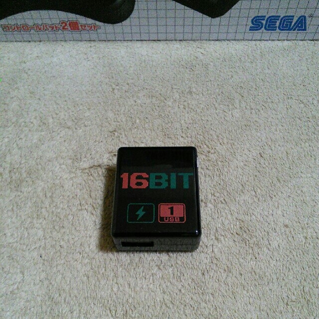 SEGA(セガ)のメガドライブミニW USB-ACアダプタ MDミニ用収納ケース エンタメ/ホビーのゲームソフト/ゲーム機本体(家庭用ゲーム機本体)の商品写真