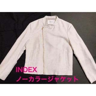 インデックス(INDEX)のINDEX  ノーカラージャケット(ノーカラージャケット)