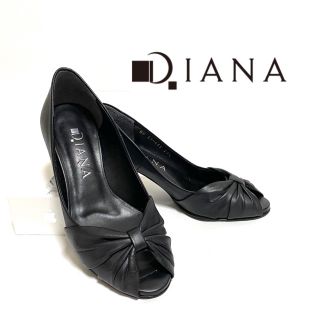 ダイアナ(DIANA)のDIANA ダイアナ　ハイヒール　パンプス　オシャレリボン　size21.5(ハイヒール/パンプス)