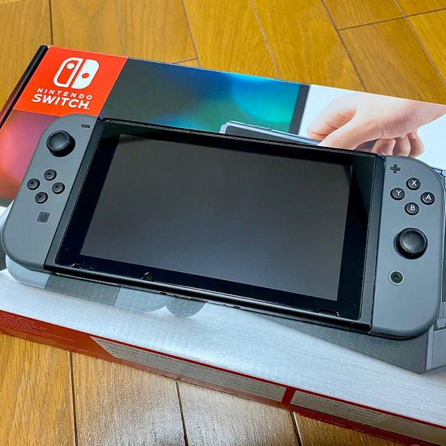 旧型 Nintendo Switch グレー 本体 ニンテンドー スイッチ 【スーパー ...