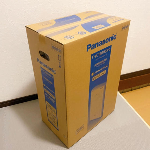 Panasonic(パナソニック)の衣類乾燥除湿機　f-YC120HSX Panasonic新品未開封 スマホ/家電/カメラの生活家電(加湿器/除湿機)の商品写真