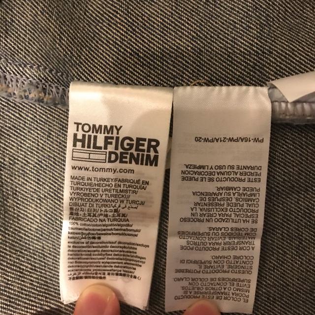 TOMMY HILFIGER(トミーヒルフィガー)のTOMMY HILFIGER ジージャン メンズのジャケット/アウター(Gジャン/デニムジャケット)の商品写真