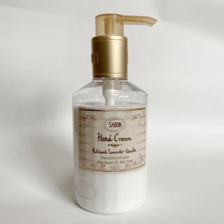 サボン(SABON)のSABON ハンドクリーム ボトル パチュリラベンダーバニラ(ハンドクリーム)