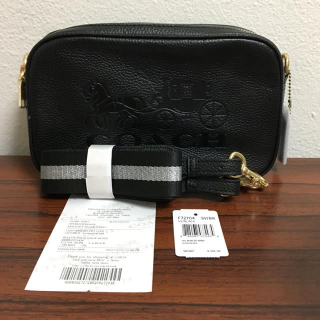 COACH - ブラック クロスボディ ️コーチ 新品・未使用 ️ショルダーバッグの通販 by gyo｜コーチならラクマ