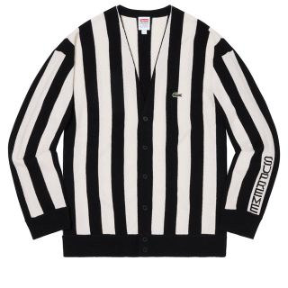 シュプリーム(Supreme)の【定価以下】supreme Lacoste Stripe Cardigan(カーディガン)