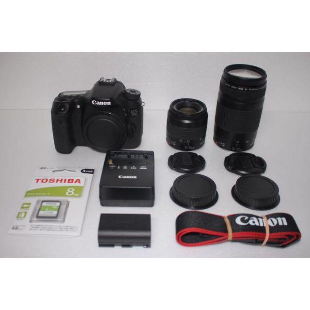 お見舞い Canon キャノン - Canon EOS 標準&望遠ダブルレンズセット