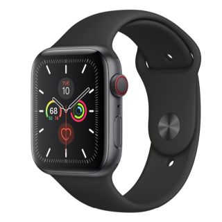 アップルウォッチ(Apple Watch)のApple Watch 5 GPS Cellular 44mm スペースグレイ(その他)