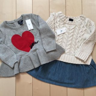 ベビーギャップ(babyGAP)のgap 80 セット(ワンピース)