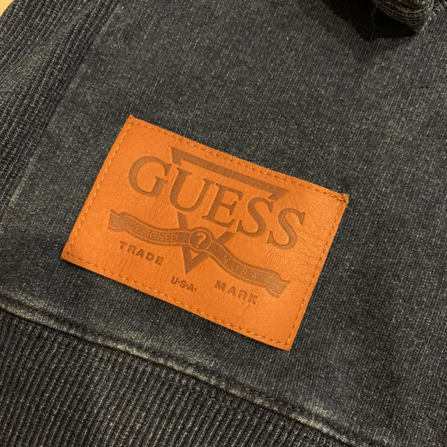 GUESS(ゲス)のGUESS スウェット デニムトレーナー レディースのトップス(トレーナー/スウェット)の商品写真