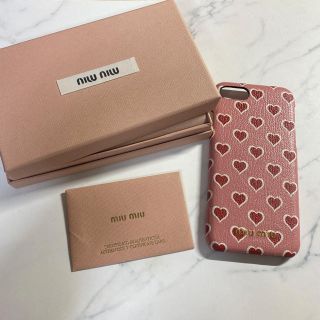 ミュウミュウ(miumiu)のミュウミュウ♡iphone7.8用ケース(iPhoneケース)