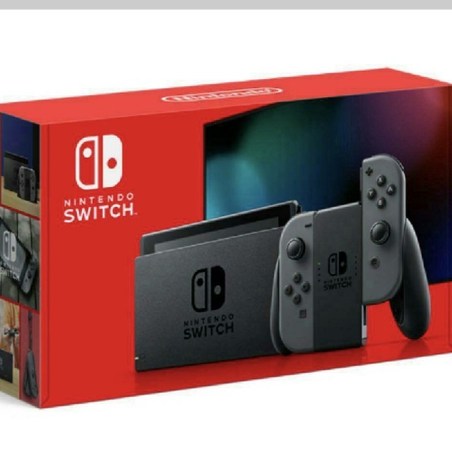 Nintendo Switch グレー 新品未使用ゲームソフト/ゲーム機本体