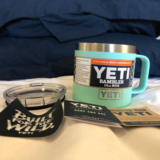 YETI rambler  14oz マグ　シーフォーム