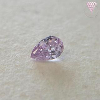0.064 ct F. Pur - Pink SI2 天然 ピンク ダイヤ(リング(指輪))